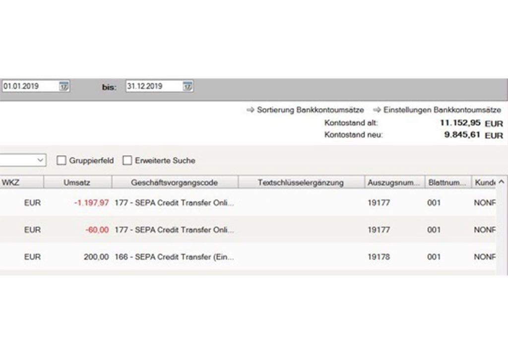 4. Transparent – Den Kontostand immer im Blick